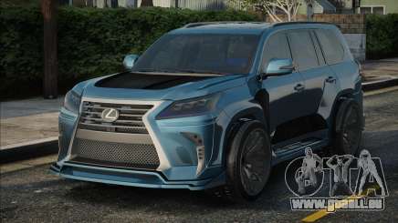 Lexus Lx570 Egiht Star pour GTA San Andreas