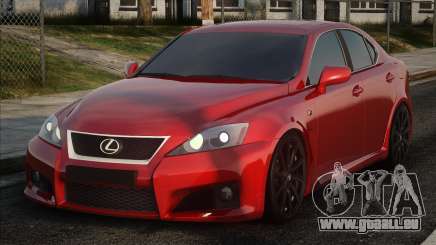 Lexus IS-F Red pour GTA San Andreas