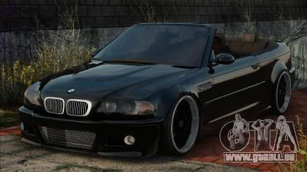 BMW M3 E46 Cabrio Blek für GTA San Andreas