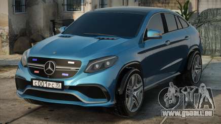 Mercedes-Benz GLE63 BLUE pour GTA San Andreas