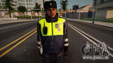 Agent de la circulation en uniforme d’hiver pour GTA San Andreas