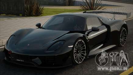 Porsche 918 Spyder 2014 Blek für GTA San Andreas