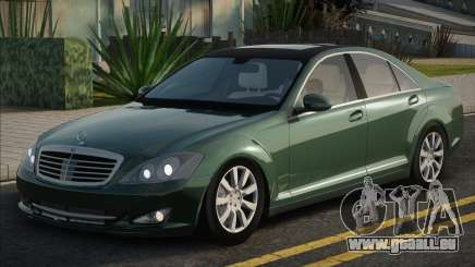 Mercedes-Benz S500 w221 Green für GTA San Andreas