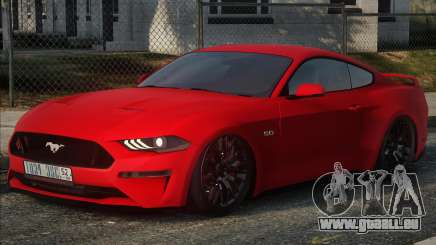 Ford Mustang GT Red für GTA San Andreas