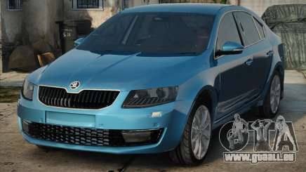 Skoda Octavia Blue pour GTA San Andreas