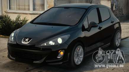 Peugeot 308 Black pour GTA San Andreas