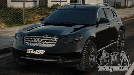 Infiniti FX45 Blek pour GTA San Andreas