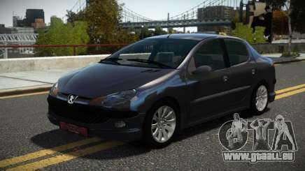 Peugeot 206 Ertylka pour GTA 4