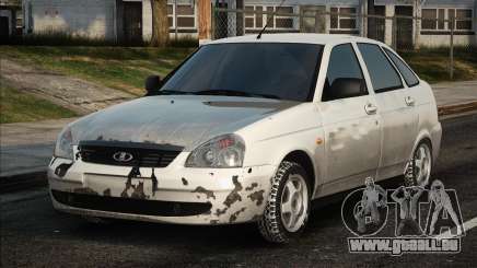 Lada Priora Silber Schrägheck für GTA San Andreas