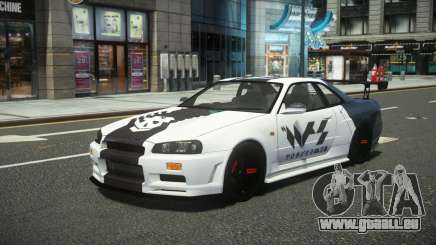 Nissan Skyline R34 Fizoxy pour GTA 4