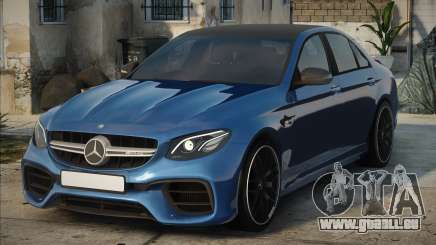 Mercedes-Benz E 63 AMG (W213) Blue pour GTA San Andreas