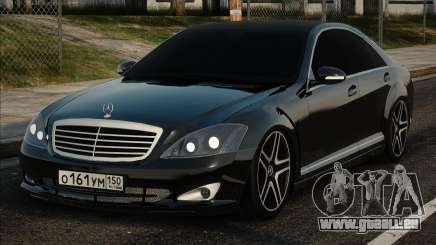 Mercedes-Benz S420 W221 Black für GTA San Andreas