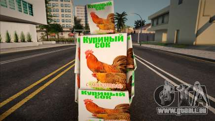 Jus de poulet pour GTA San Andreas