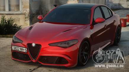 Alfa Romeo Giulia Quadrifoglio 2017 Red für GTA San Andreas