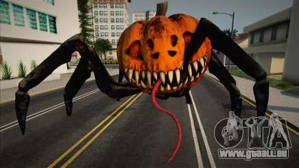 Calabaza arana con movimiento en lengua de Hallo pour GTA San Andreas