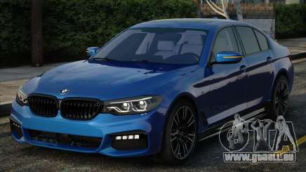 BMW 540i G30 Bleu pour GTA San Andreas