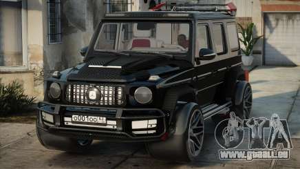 Mercedes-Benz G63 Blek AMG pour GTA San Andreas