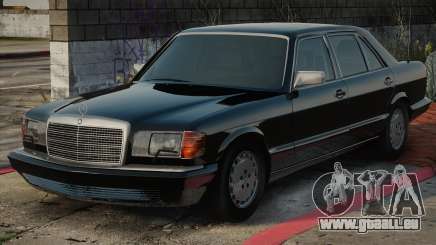 Mercedes-Benz W126 - Black für GTA San Andreas