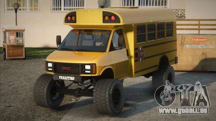 GMC BUS Yellow für GTA San Andreas