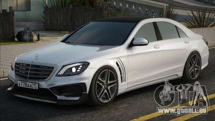 Mercedes-Benz S63 AMG White für GTA San Andreas