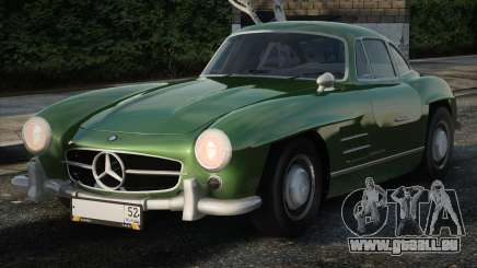 Mercedes-Benz 300 SL Green pour GTA San Andreas