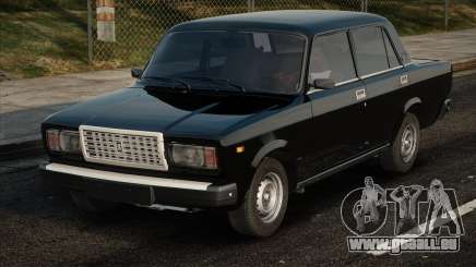 VAZ 2107 Noir en stock classique pour GTA San Andreas