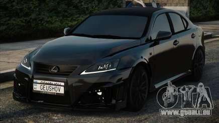 Lexus IS F Black pour GTA San Andreas