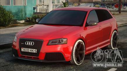 Audi RS3 Red für GTA San Andreas