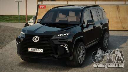 Lexus LX600 Black pour GTA San Andreas