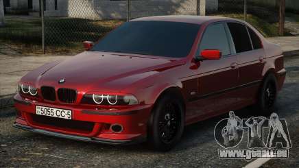 BMW 540i e39 RED für GTA San Andreas