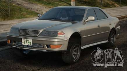 Toyota Mark II Tourer Silver pour GTA San Andreas