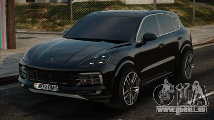 Porsche Cayenne Turbo Black pour GTA San Andreas