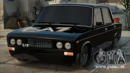 VAZ 2106 Noir Métal pour GTA San Andreas