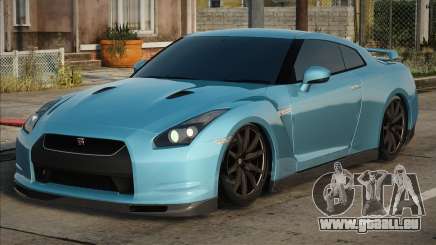 Nissan GT-R R-35 BLUE für GTA San Andreas