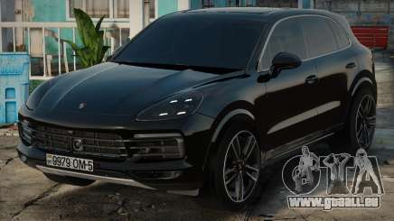 Porsche Cayenne Turbo Blacks für GTA San Andreas