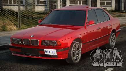 BMW 525 Red pour GTA San Andreas