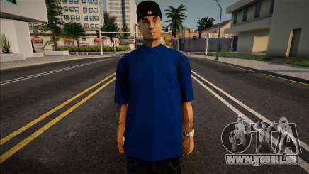 Blue T-Shirt Mann pour GTA San Andreas