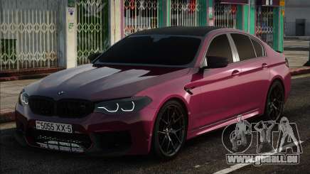 BMW M5 F90 2018 Red pour GTA San Andreas