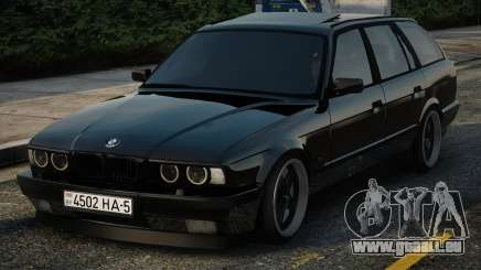 BMW e34 525i Touring 1996 Black für GTA San Andreas