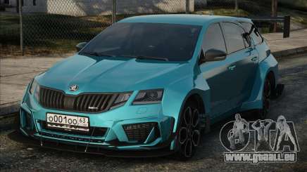 Skoda Octavia VRS BLue für GTA San Andreas