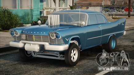 1957 Plymouth Savoy Gasser für GTA San Andreas