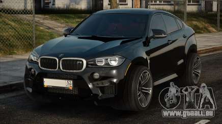 BMW X6M Black pour GTA San Andreas