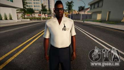 Casual Black Pedestrian für GTA San Andreas