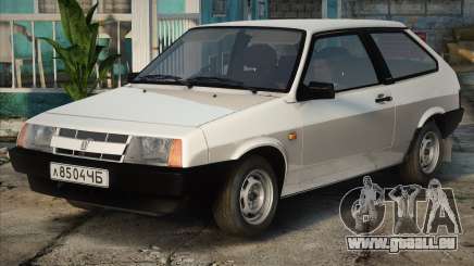 VAZ 2108 Blanc en stock pour GTA San Andreas