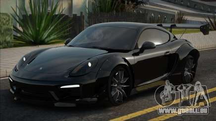 Porsche Cayman GTS 2015 Black für GTA San Andreas