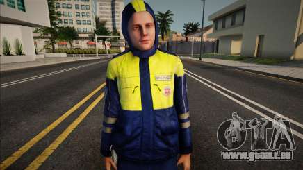 Inspecteur de la circulation en tenue demi-saison pour GTA San Andreas