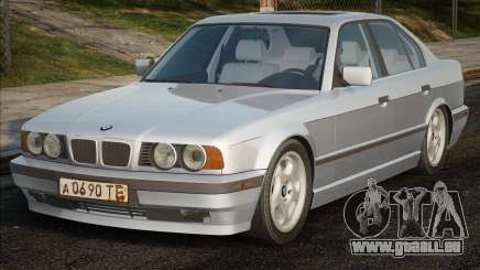 BMW 540I E34 Black pour GTA San Andreas