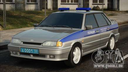 VAZ 2115 - Police pour GTA San Andreas