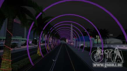 Arches de néons à Las Venturas pour GTA San Andreas