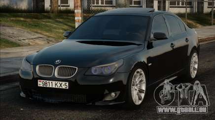 BMW e60 530i Black pour GTA San Andreas